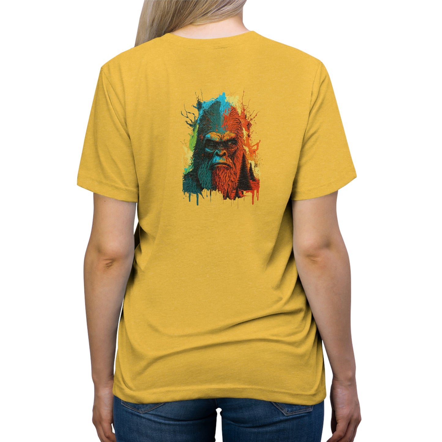 Paint-Squatch Unisex Triblend Tee