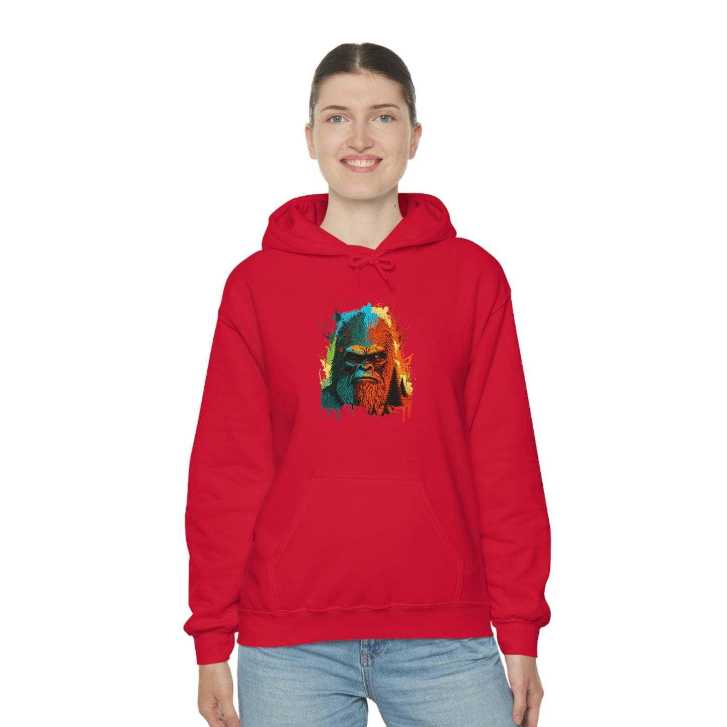 Paint-Squatch Unisex Heavy Blend™ Hooded Sweatshirt