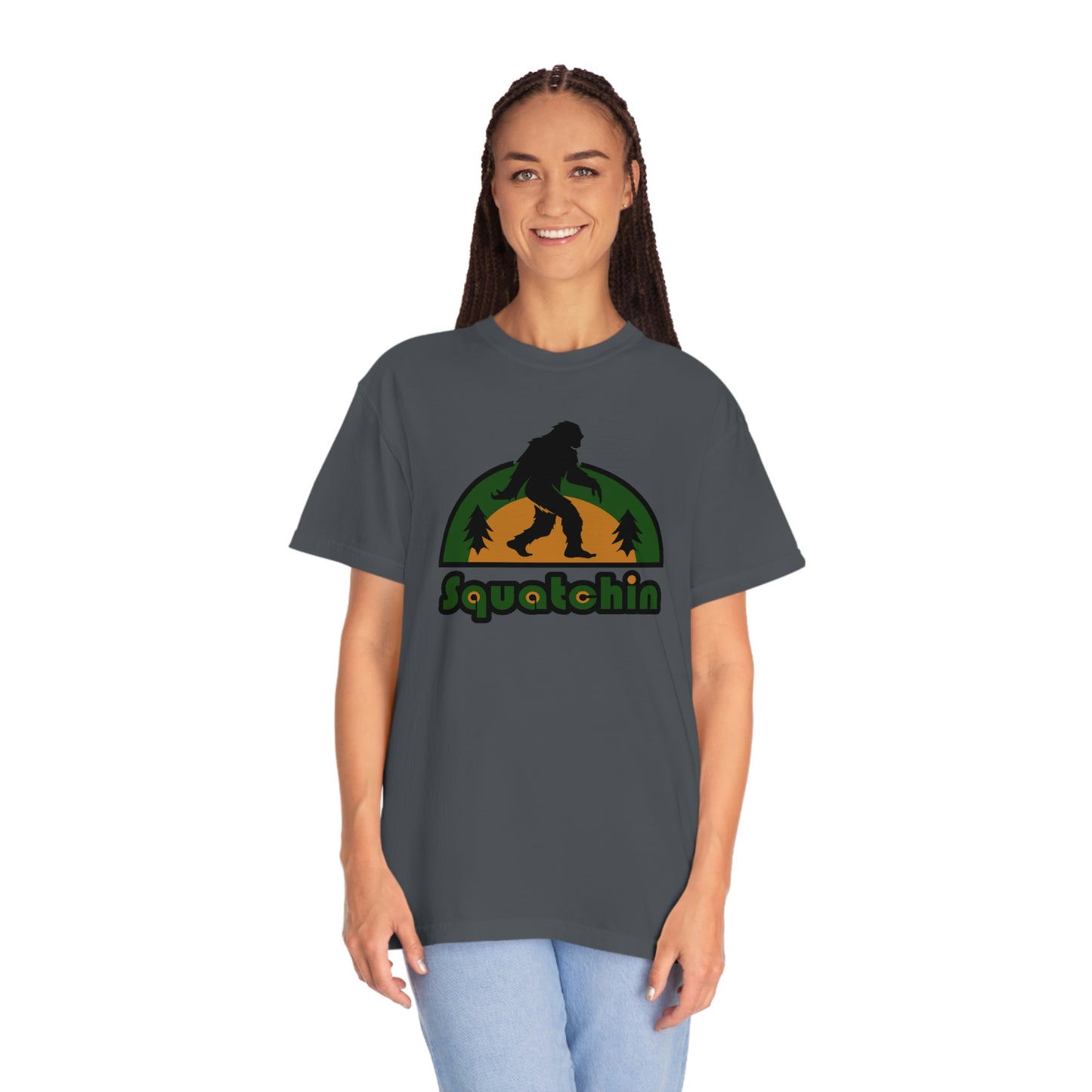 Squatchin Unisex Garment-Dyed T-shirt