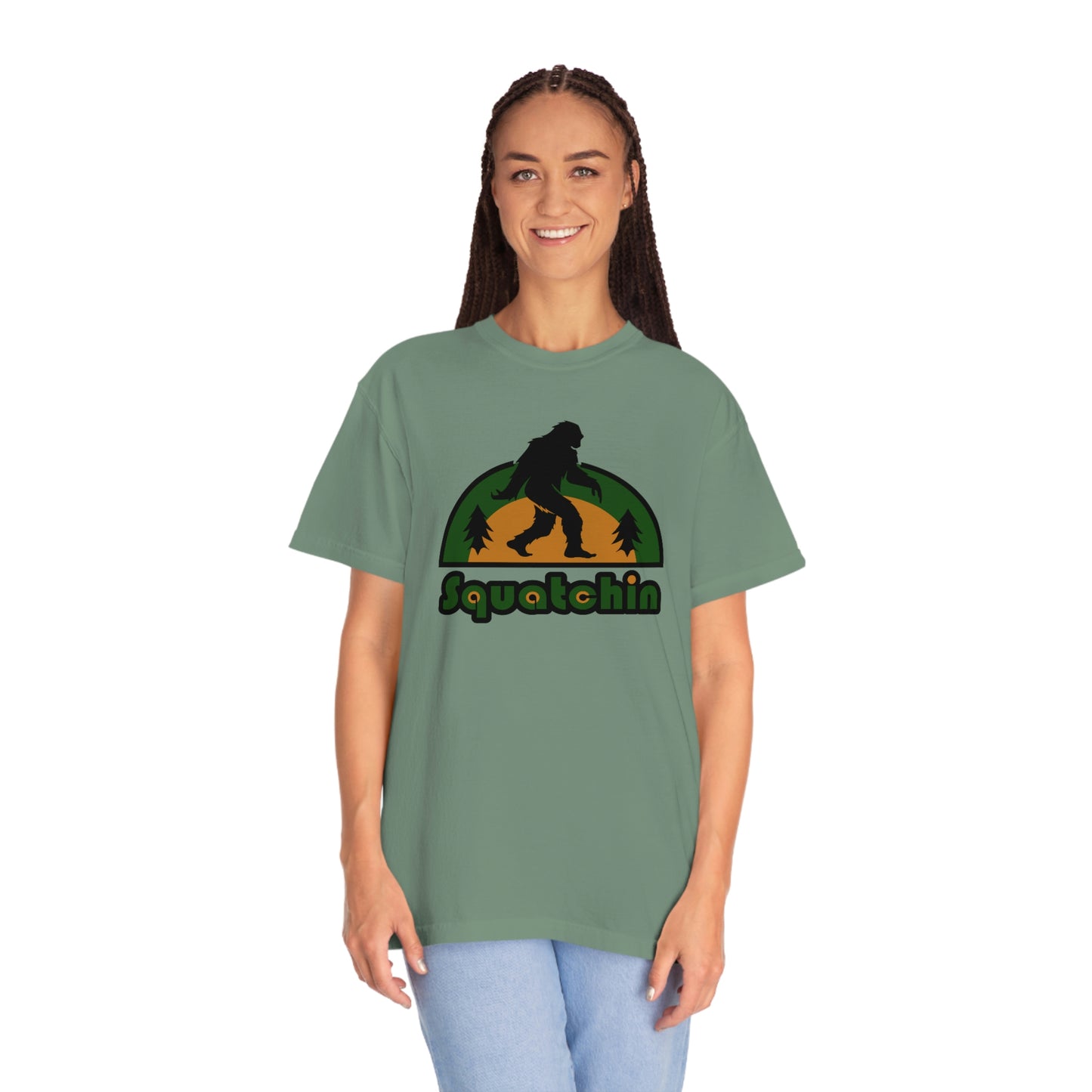 Squatchin Unisex Garment-Dyed T-shirt