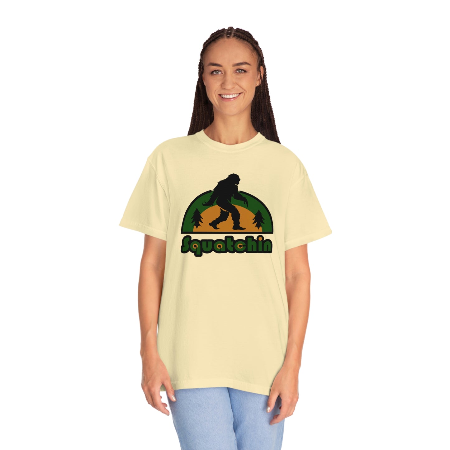 Squatchin Unisex Garment-Dyed T-shirt